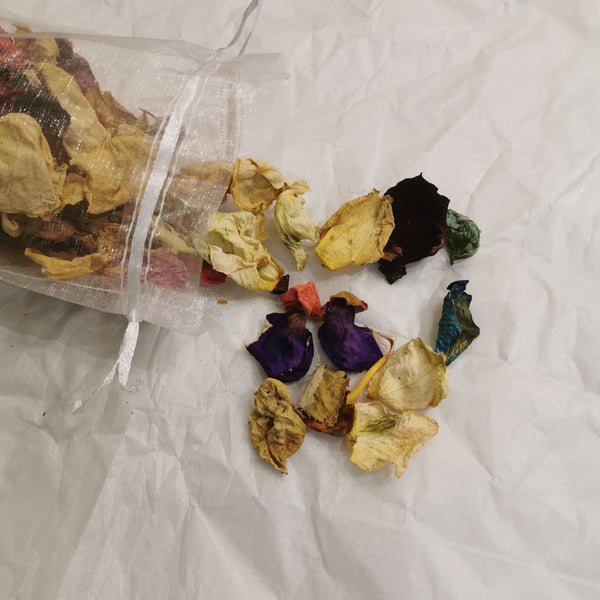 Dried Rose Petals - Rose scented