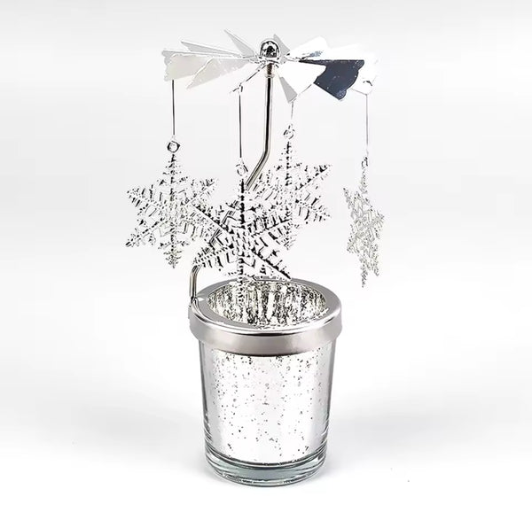 Tea Light Carrousel With Cup