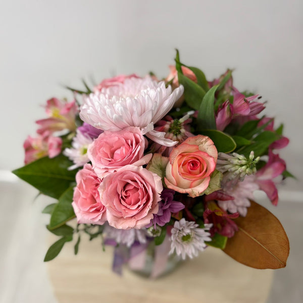 She loves Pink - Vase Arrangement