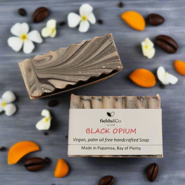 Black Opium handmade Soap - fields&Co.