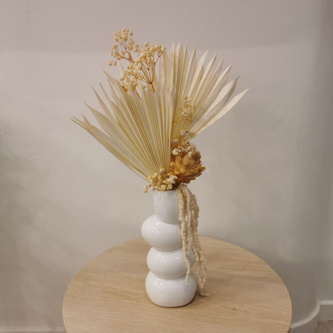 Blanc - Stacked Stones Arrangement
