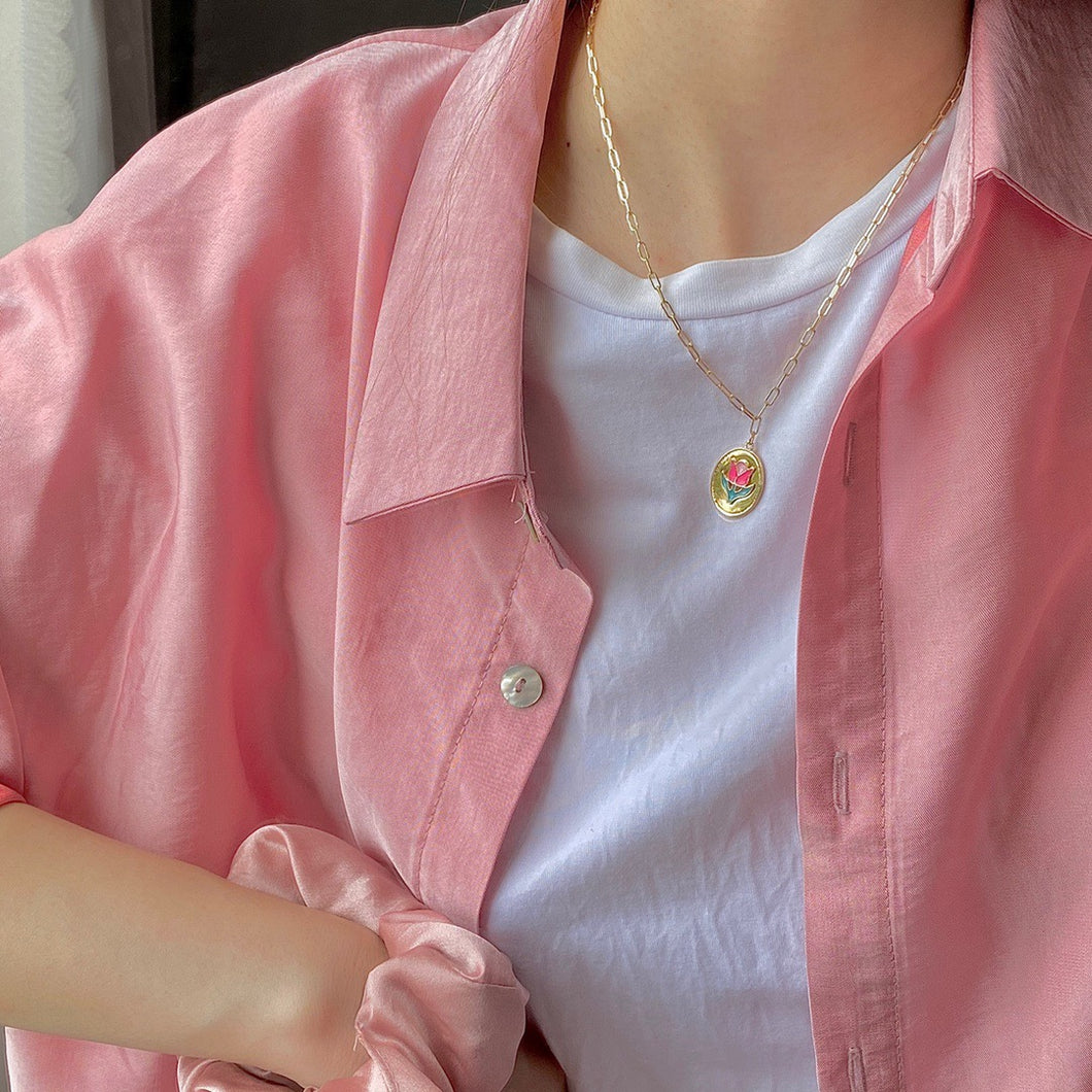 Flower Chain Necklace