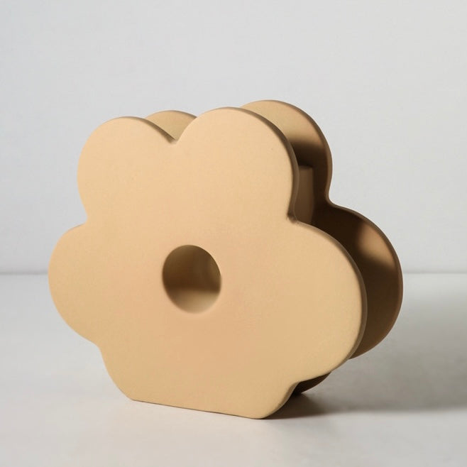 Floral Matte Vase