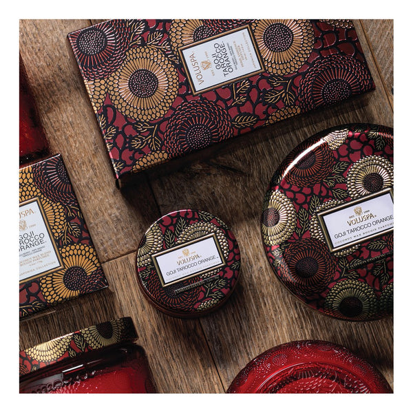 VOLUSPA Goji Tarocco Orange Decorative Candle